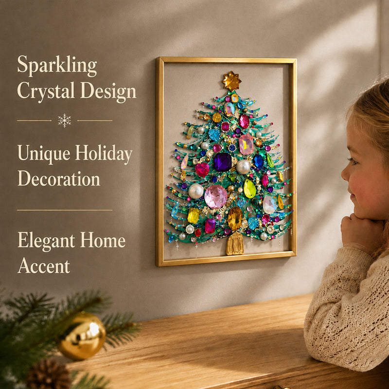 DIY Crystal Beaded Christmas Tree Handmade Kit | Create Exclusive Shining Holiday Decoration Ornaments