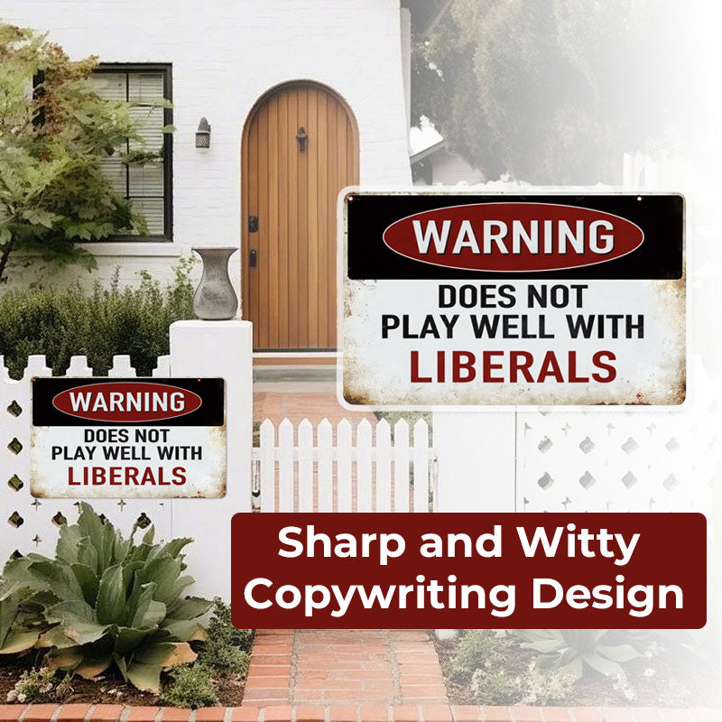 Statement Sign 🛑 — A Bold & Witty Addition to Your Territory