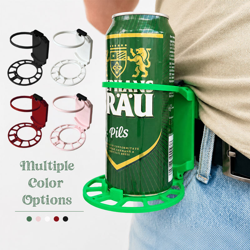 🥤 Foldable Belt Drink Holder