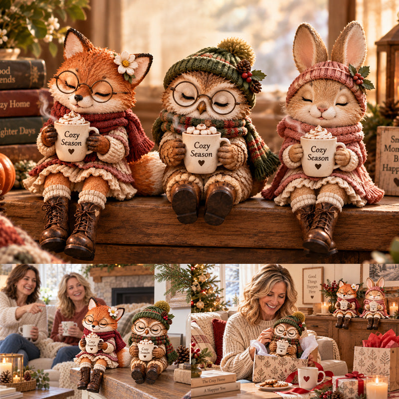 Heartwarming Christmas Animal Companion Ornaments