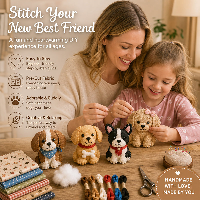 DIY Fabric Animal Craft Kit – Creative Handmade Art