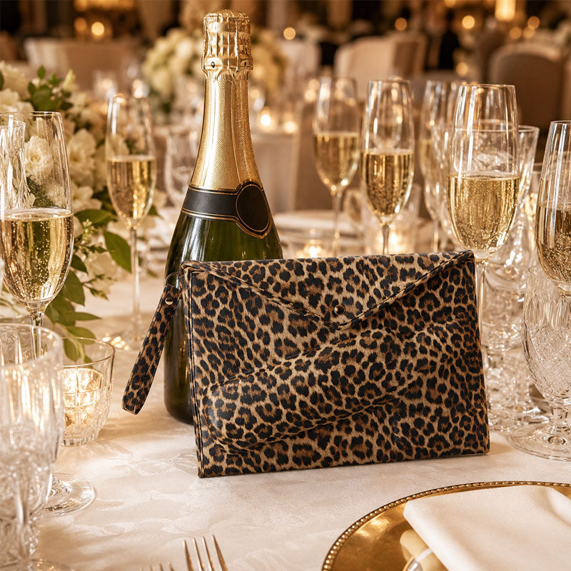 🍾 Champagne Bottle Clutch Bag