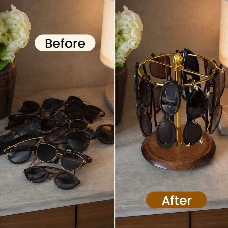 360° Rotating Glasses Holder