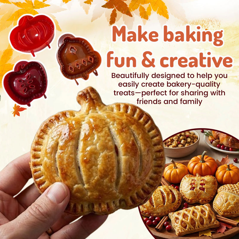 🍎 Autumn Pie Mould Set – Create Cozy Homemade Fall Treats