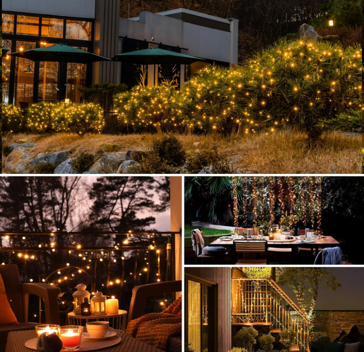Solar-powered LED Light Strings