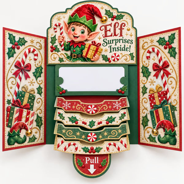⏰LAST DAY 49% OFF - 2026 New🎅🎁 Waterfall Christmas Gift Card Booklet 💳✨