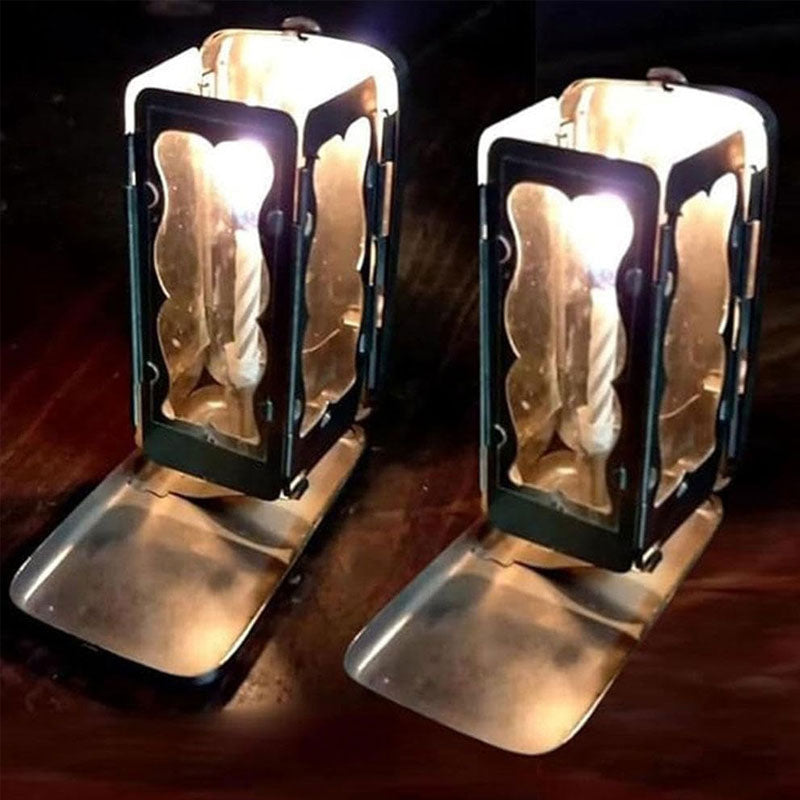 The Wanderlight Folding Candle Lantern – Carry the Light of Adventure