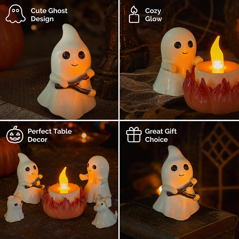 👻 Spooktacular Halloween Ghost Vibe Lights! 🕯️