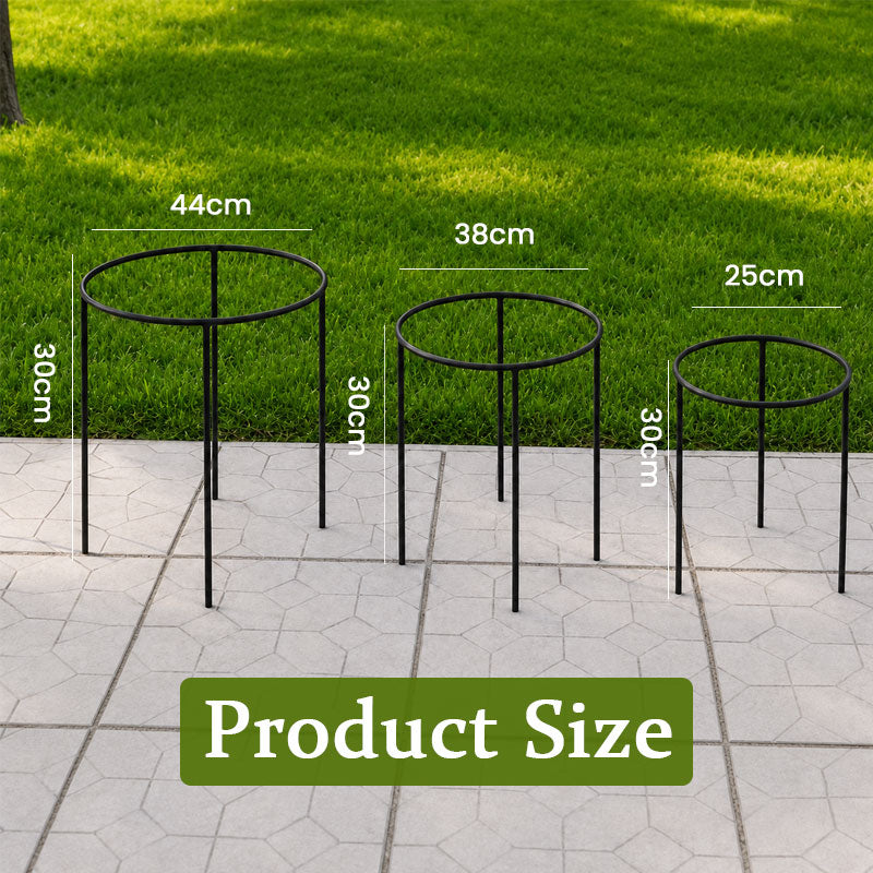 Round Plant Support Frame – Garden Stem Support Ring