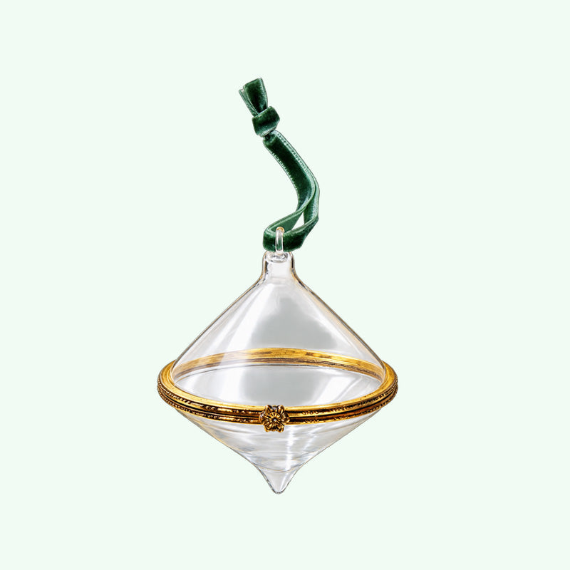 🎄 Vintage Transparent Christmas Tree Ornaments