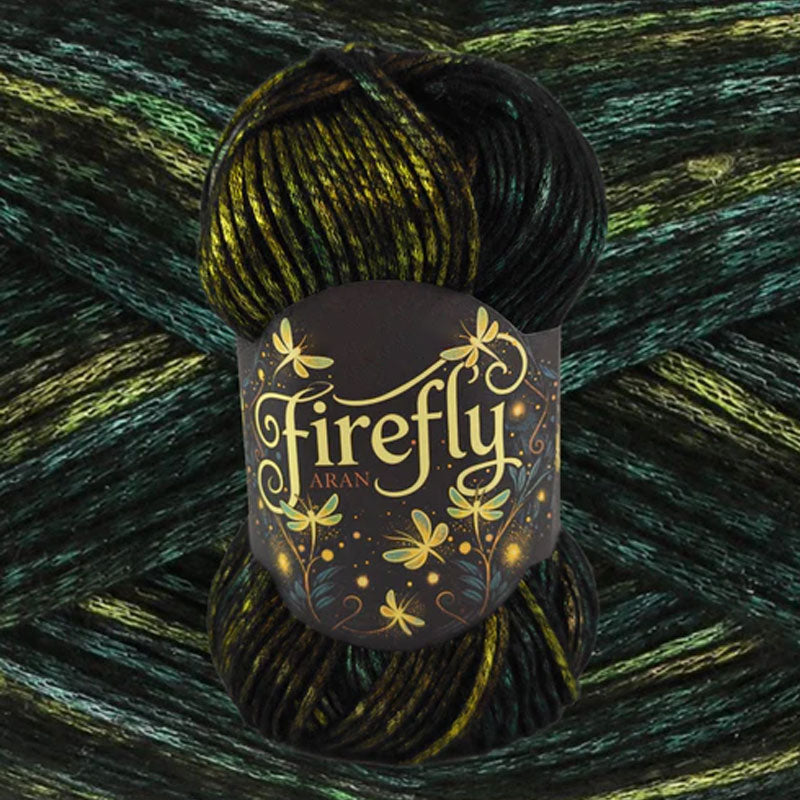 "Firefly"Iridescent Shimmer Yarn: A Touch of Magic in Every Stitch