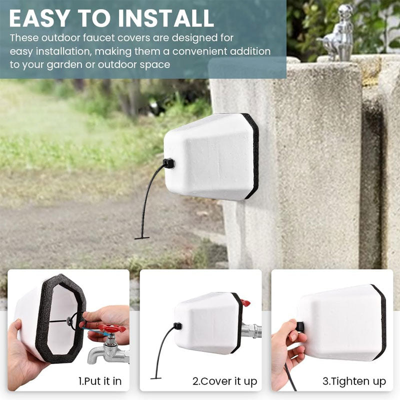❄️ Winter Outdoor Faucet Antifreeze And Heat Preservation Cover
