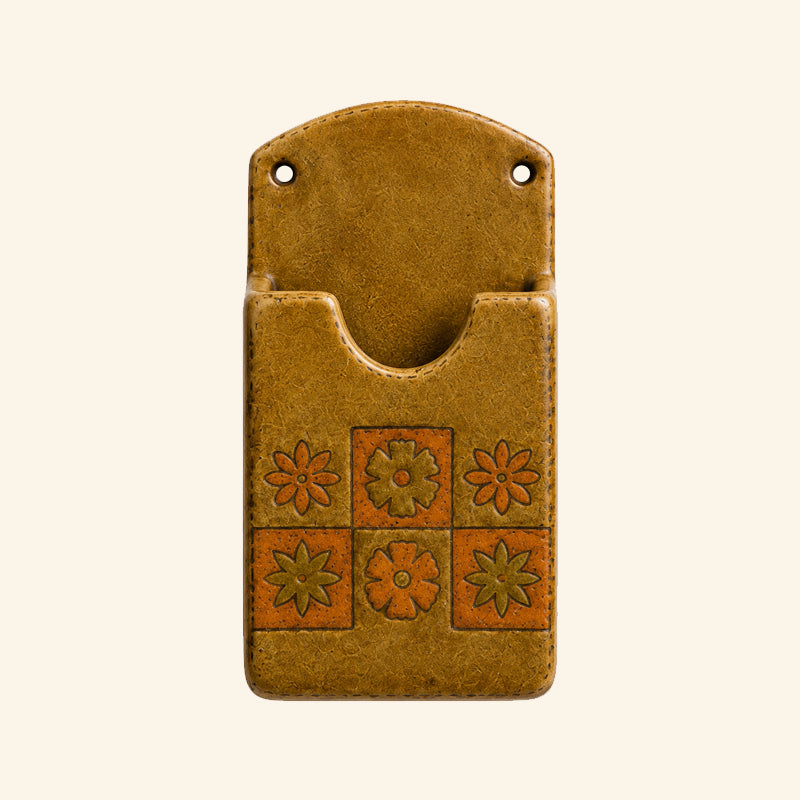 Vintage Wall-Mounted Phone Holder – Decorative Phone Dock