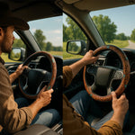 Load image into Gallery viewer, 🤠 Western Cowboy Steering Wheel Cover
