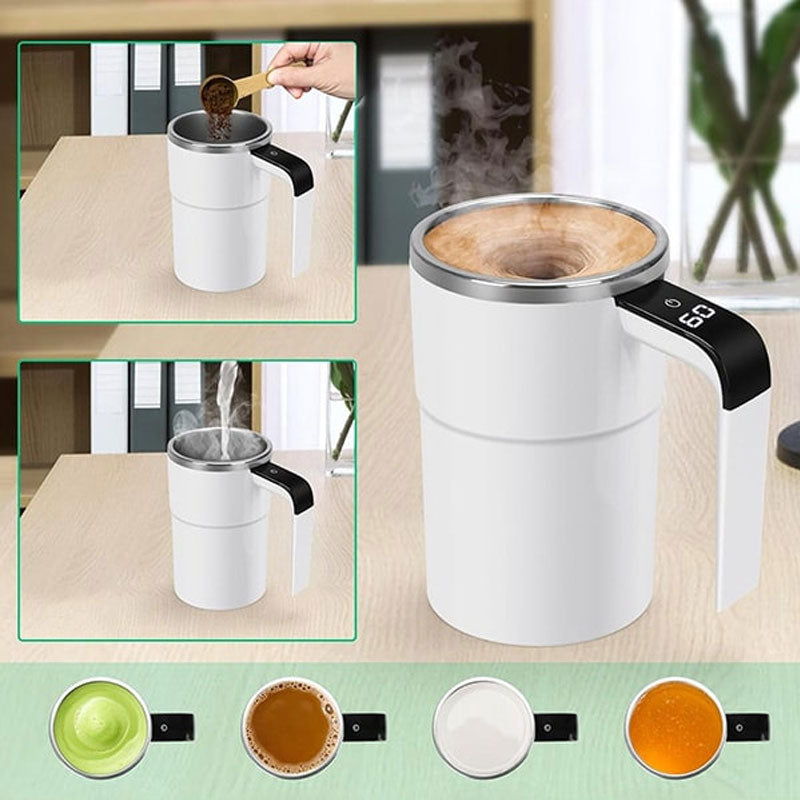 Smart magnetic Mixing cup