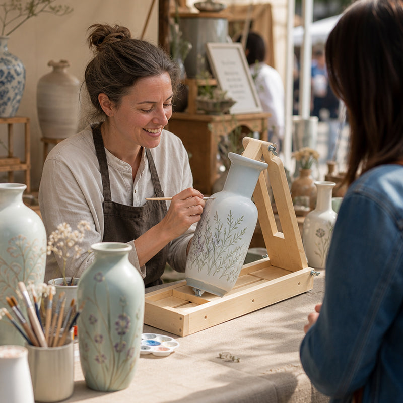 Vase Painting Stand