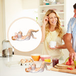 Load image into Gallery viewer, Vintage Women&#39;s Salt and Pepper Shaker
