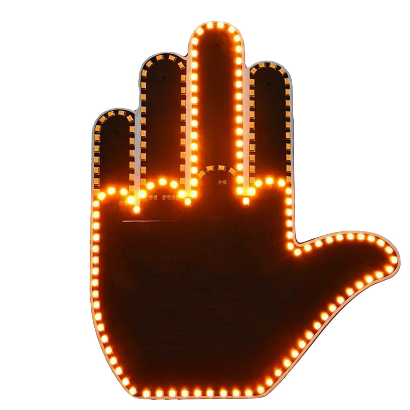 LED Gesture Car Window Light