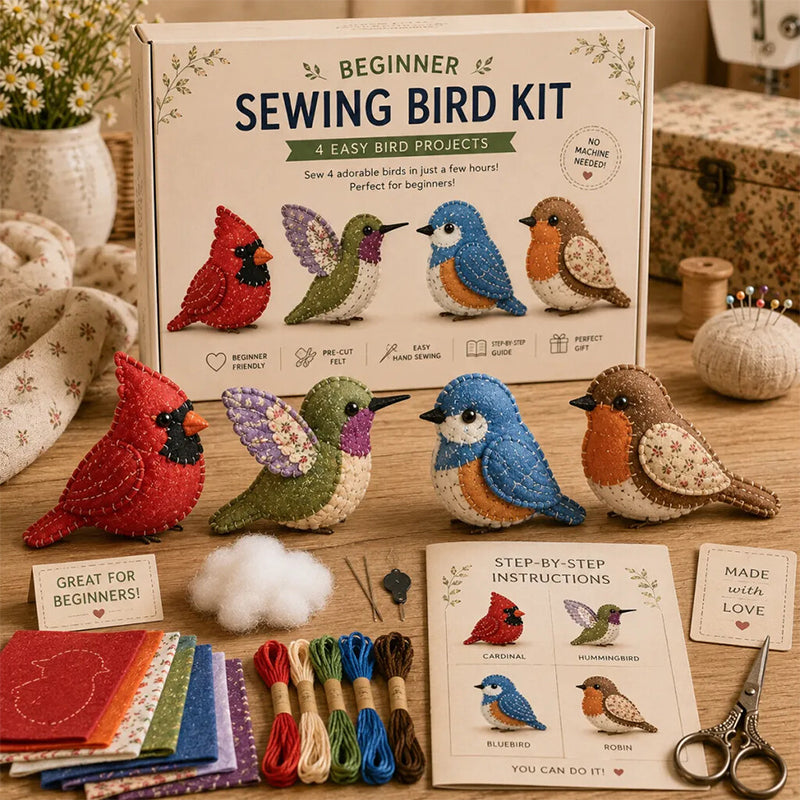 DIY Fabric Animal Craft Kit – Creative Handmade Art