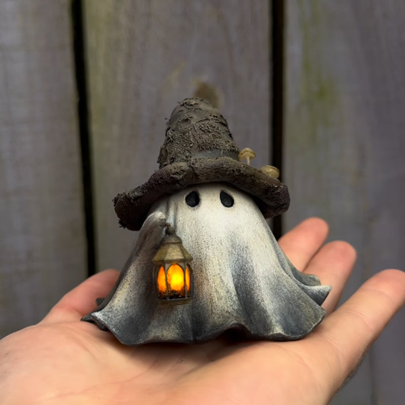 Ghost Wizard Lantern Ornaments