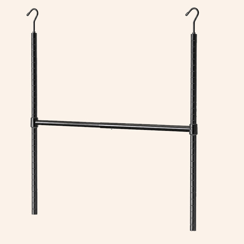 🏠 No-Drill Expandable Clothes Rack