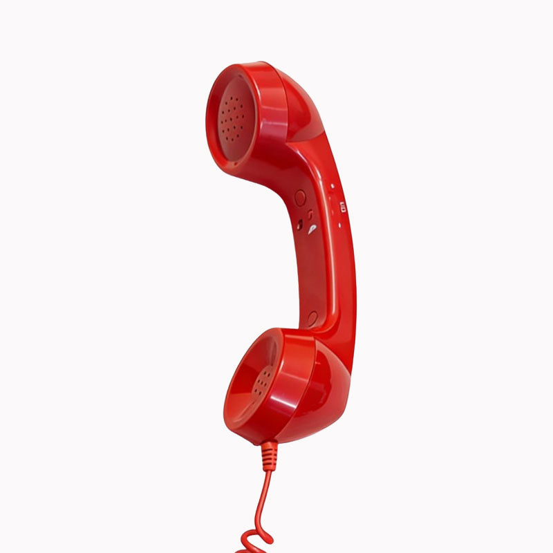 Retro Telephone Handset for Type-C Phones