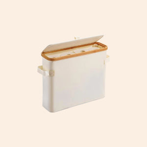 Fabric Paper Towel Roll Storage Basket