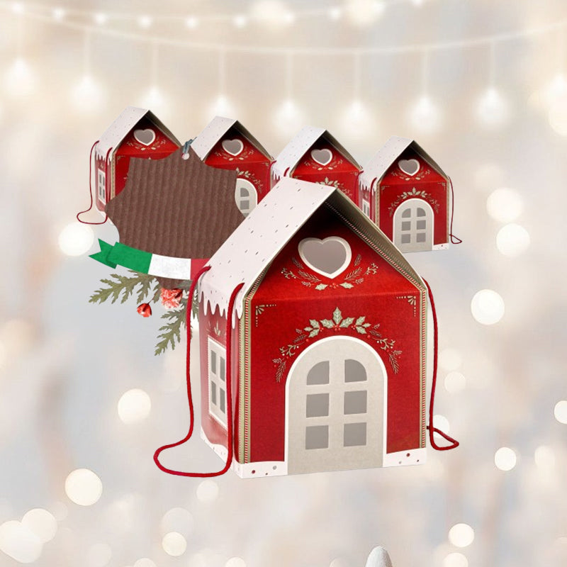 Christmas Wonderland Cottage Gift Box