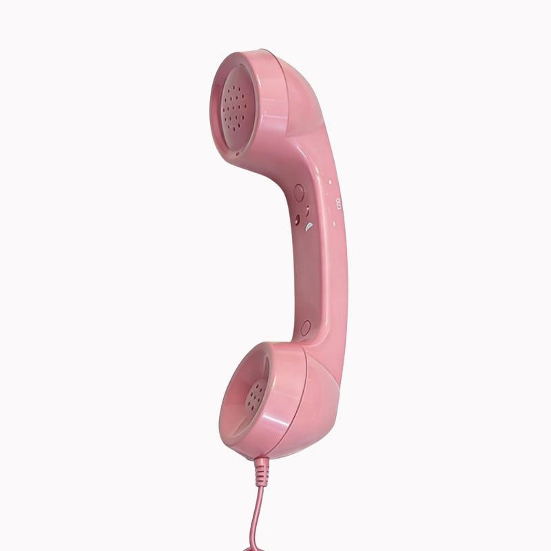 Retro Telephone Handset for Type-C Phones
