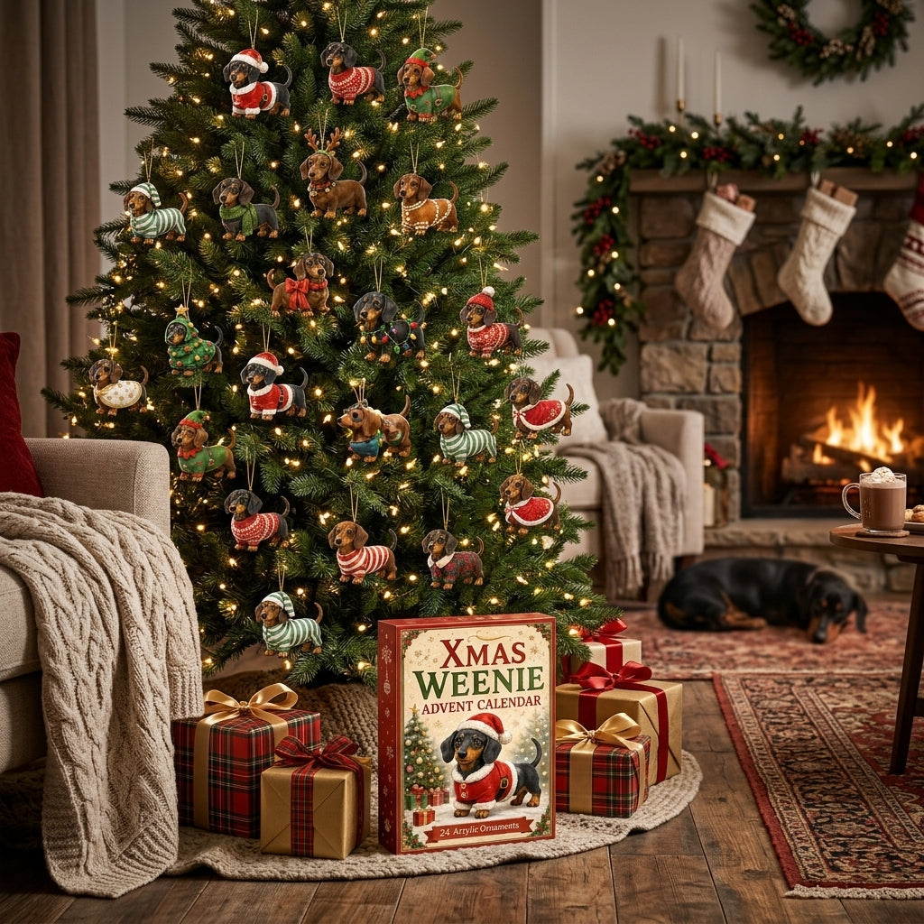 🎄 2026 Christmas Dachshund Advent Calendar