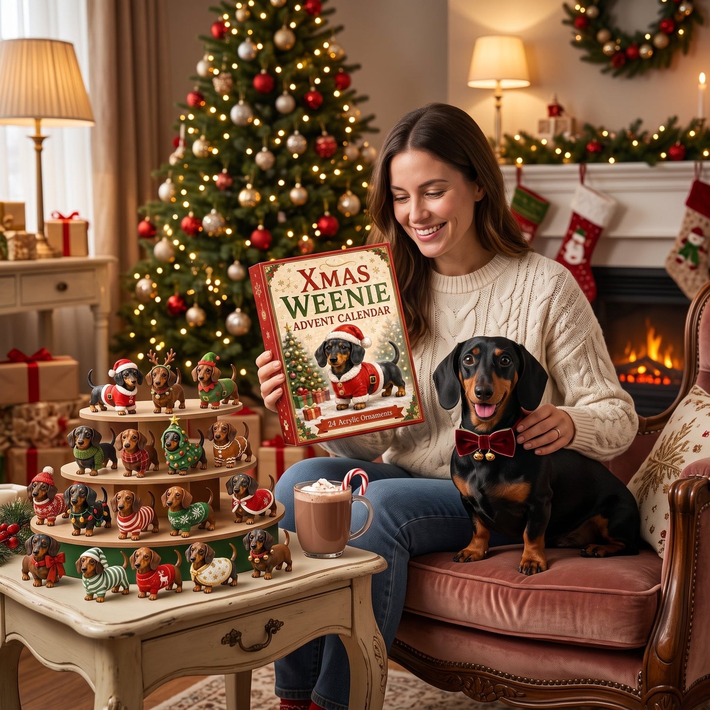 🎄 2026 Christmas Dachshund Advent Calendar