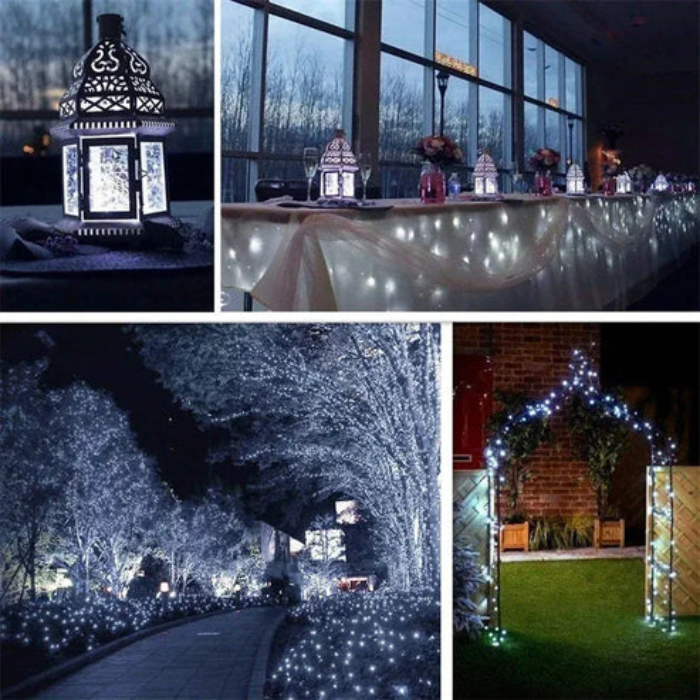 Solar-powered LED Light Strings