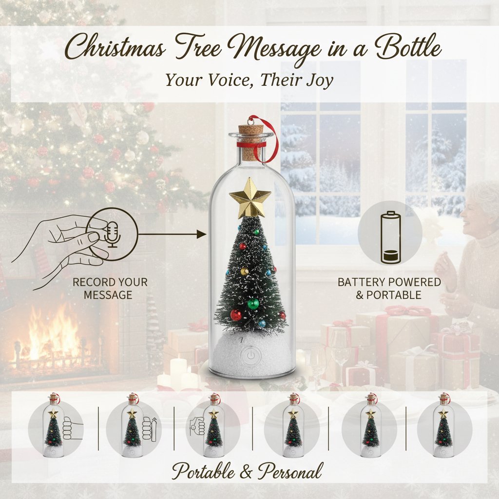 Christmas Recording Bottle