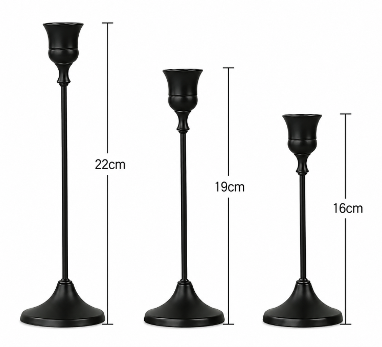🎃 Spooky & Safe: Halloween Bat LED Taper Candles 🦇（Remote control）