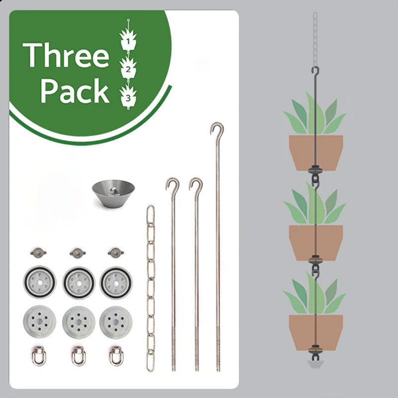 🌿 The Vertical Oasis: Transformable Hanging Pot Kit