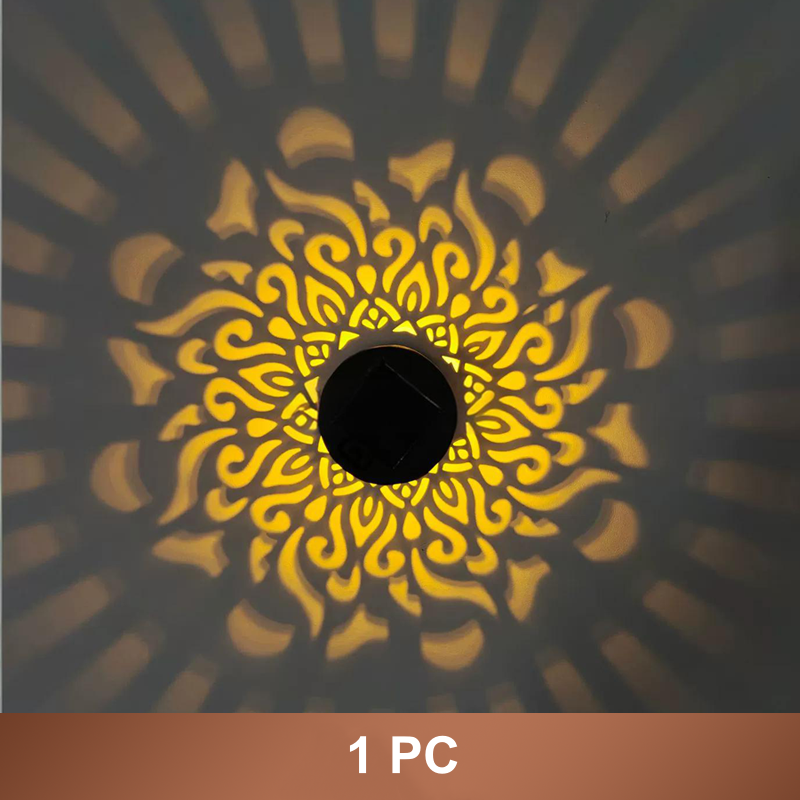 🌞✨✨ Solar Mandala Projection Wall Light