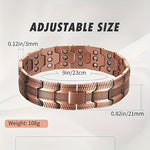 Load image into Gallery viewer, Pure Copper Magnetic Bracelet – Relieve Pain &amp; Boost Circulation
