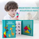 Load image into Gallery viewer, Magnetic Tangram Intellectual Puzzle
