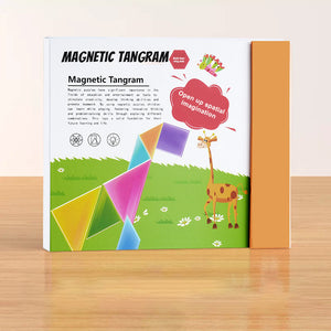 Magnetic Tangram Intellectual Puzzle